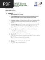 Lesson Plan For Grade 1 | PDF | Shape | Rectangle
