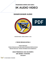Teknik Audio Video (Dasar-Dasar Audio)