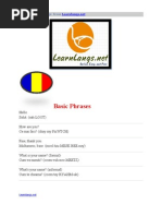Download Romanian by learnlangs SN53080689 doc pdf