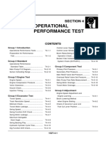 Operational Performance Test: Section 4