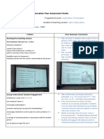 Peer Review Assessment - KD 22nd Oct