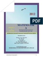 Panduan Materi SKL UN Mat IPS 2011