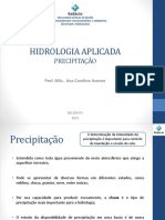 Importância da precipitação para a hidrologia