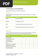 NATIONAL INCOME STATISTICS AS LEVEL ECONOMICS visual data 2