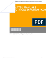 Komatsu Manuals Electrical Diagram PC300 Guide