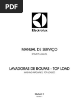 Manual de Servico Lavadoras Electrolux Top Load