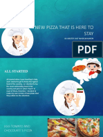New Pizza That Is Here To Stay: By: Master Chef Naydelin Marún