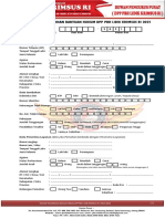 Formulir Permohonan Bantuan Hukum DPP - PBH LIDIK KRIMSUS RI 2021 - Sekjen Dan