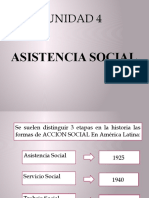 UNIDAD 4 ASISTENCIA SOCIAL, SERVICIO SOCIAL Y TRABAJO SOCIALpptx