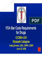Barcoding Requirements