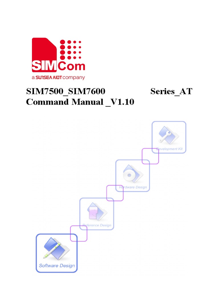 SIM7500 - SIM7600 Series - AT Command Manual - V1.10 | PDF | Computing ...