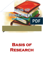 003.Basis of Research Research Definitions, Types, Importance2020