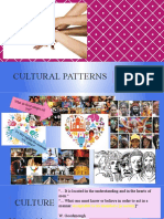 Cultural Patterns Mar