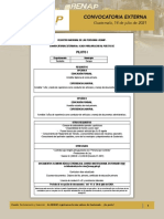 Convocatorias Externas