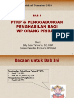 Bab 3 - PTKP & Penggabungan PH Bagi WP OP (FS) - 1