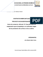 Código de Comercio. Art. 75. Actos de Comercio. Frac. XXIII. La Enajenación de Cultivos