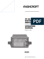 Manual Operacao Calibrador para Bancada Modelo ST 2a Ingles