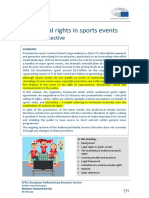 Audio Visual Rights in Sports Events