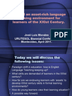 Toward An Asset-Rich Language Learning Environment For Learners of The XXIst Century.