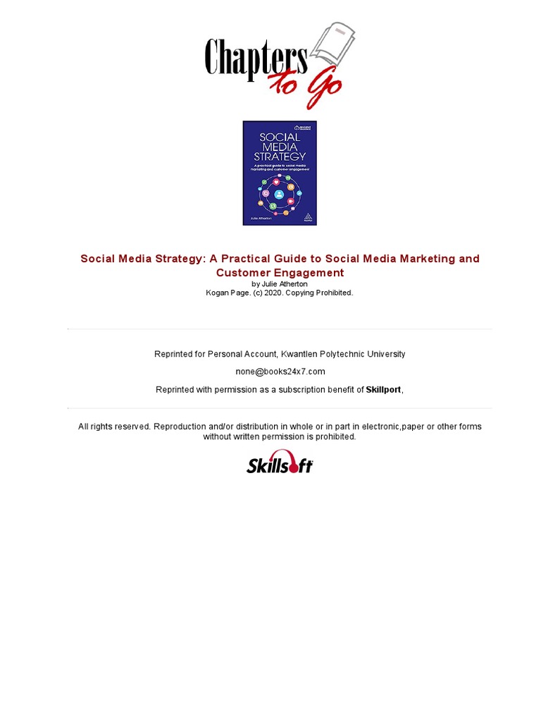 Social Media Strategy Essentials | PDF | Popular Culture & Media ...
