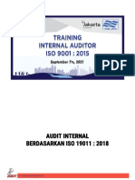 Audit Internal ISO 19011 2018 - 9001