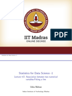 Lecture 4 - 8 - Association Between Variables - Fitting A Line