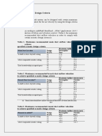 ASHRAE Design Criteria