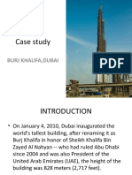 Case Study of BURJ KHALIFA, DUBAI