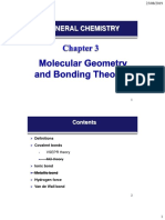 Chapter 3 - (Molecular Geometry and Bonding Theory-Not MO)