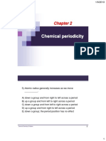 Chemical Periodicity: General Chemistry-Problem