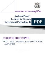 1 Transistor As Amplifier2