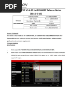 Turbo HD DVR V3.4.60 Build160607 Release Notes - External