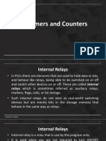 PLC Timers, Counters and Internal Relays