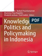 Knowledge, Politics and Policymaking in Indonesia