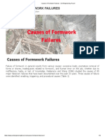 Causes of Formwork Failures - Civil Engineering Forum