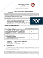 Basic Electrical Engineering Syllabus