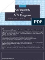 Puttrangamma v. M.S. Ranganna: Supreme Court of India 1968 AIR 1018 8th February 1968