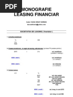 Monografie - Leasing Financiar