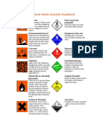 Chemical Safety Symbols Guide