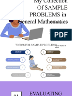 My Collection Of General Mathematics Problems