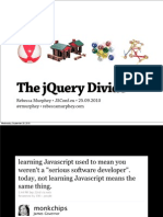 The Jquery Divide