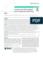 A Graphical, Interactive and GPU-enabled Workflow To Process Long-Read Sequencing Data