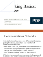 Networking Basics: A Review: Kyanda Swaib Kaawaase, PHD Lecturer Networks Department