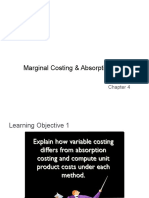 Marginal Costing & Absorption Costing