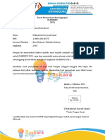 Surat Pernyataan Kesanggupan Peserta OLIMDIPO 2021