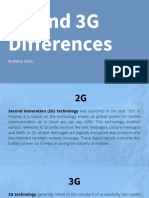 2G and 3G Differences: by Malhar Yadav