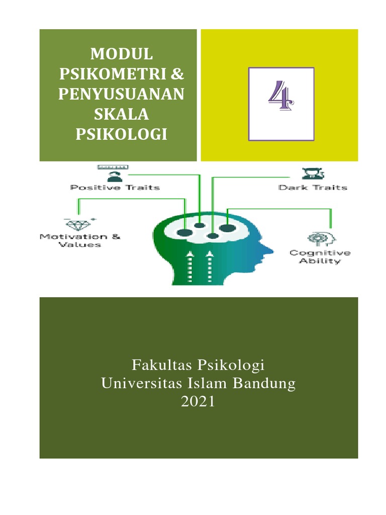 Penskalaan dan Statistik dalam Psikometri | PDF | Pengembangan Diri ...