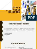 Actos y Condiciones Inseguras