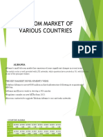 Telecom Market of Various Countries 1