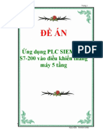 Ứng dụng PLC SIEMENS S7-200 vào điều khiển thang máy 5 tầng